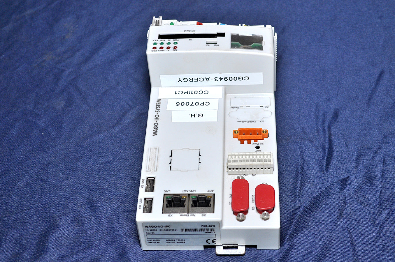 Wago-i/o-ipc 758-873 system