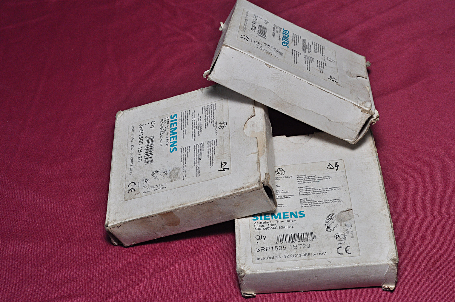 Siemens sirius 3r 3rp1505-1bt20 multi function timer relay