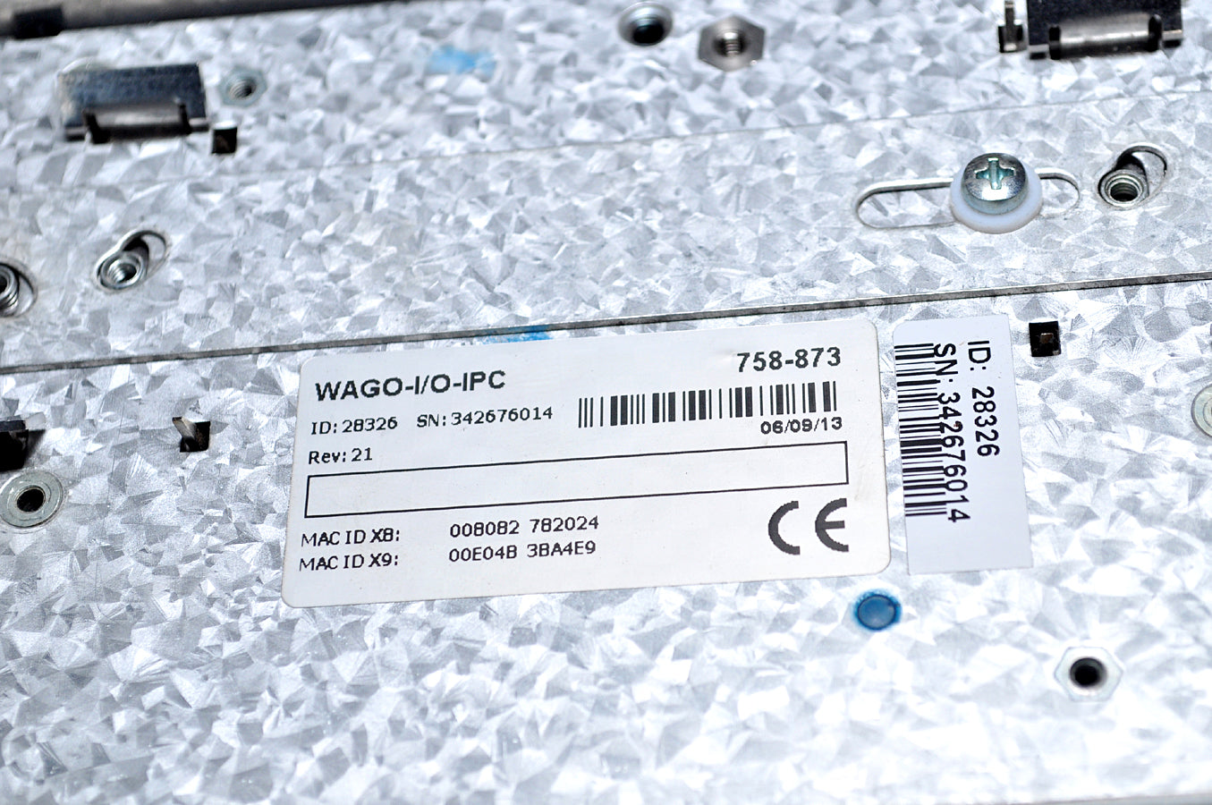Wago-i/o-ipc 758-873 system