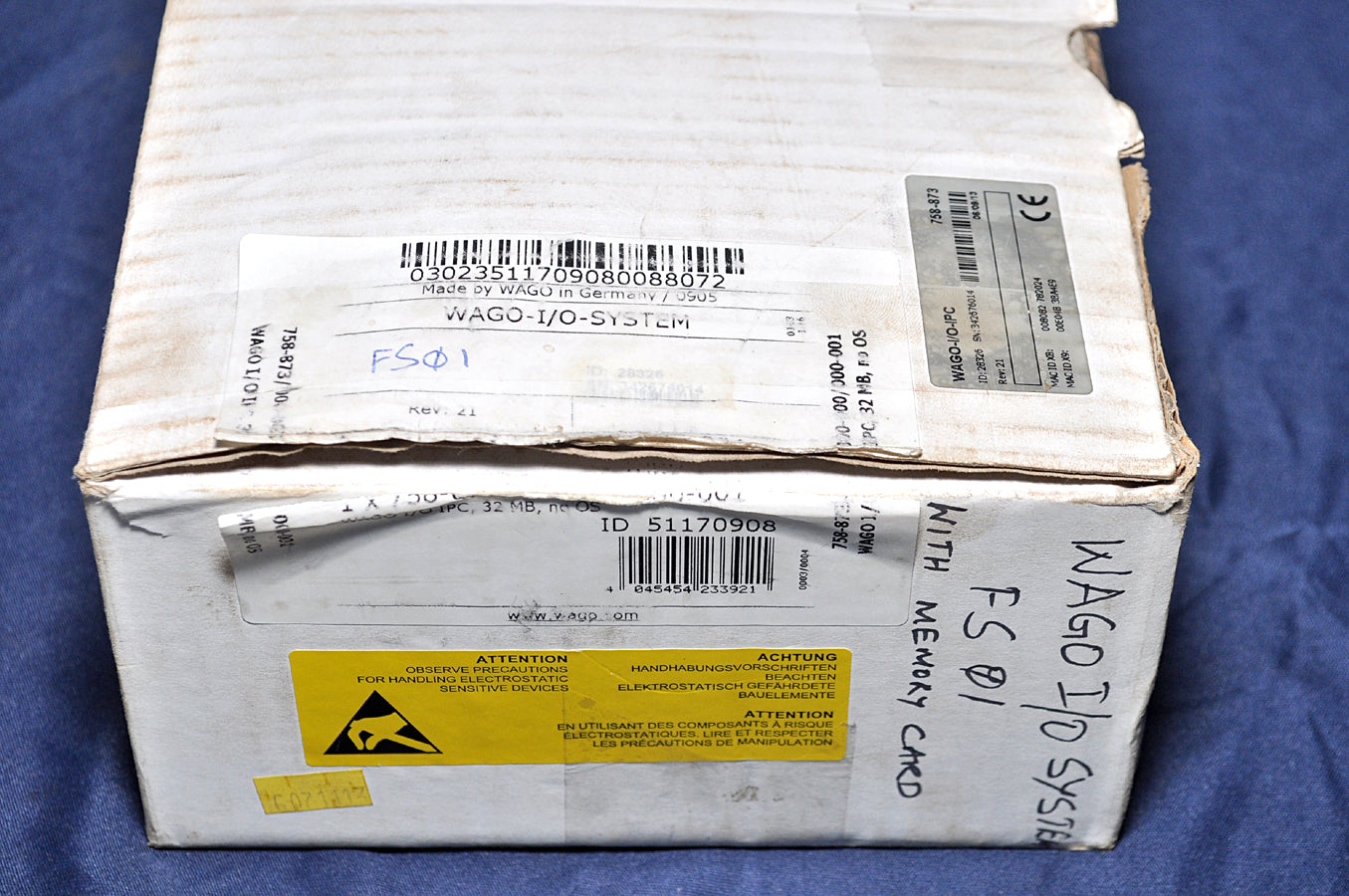 Wago-i/o-ipc 758-873 system