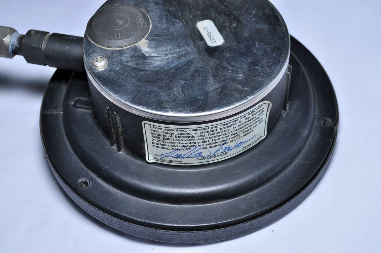 Ashcroft Q-8631 Test Gauge 0.05 Psi Subd