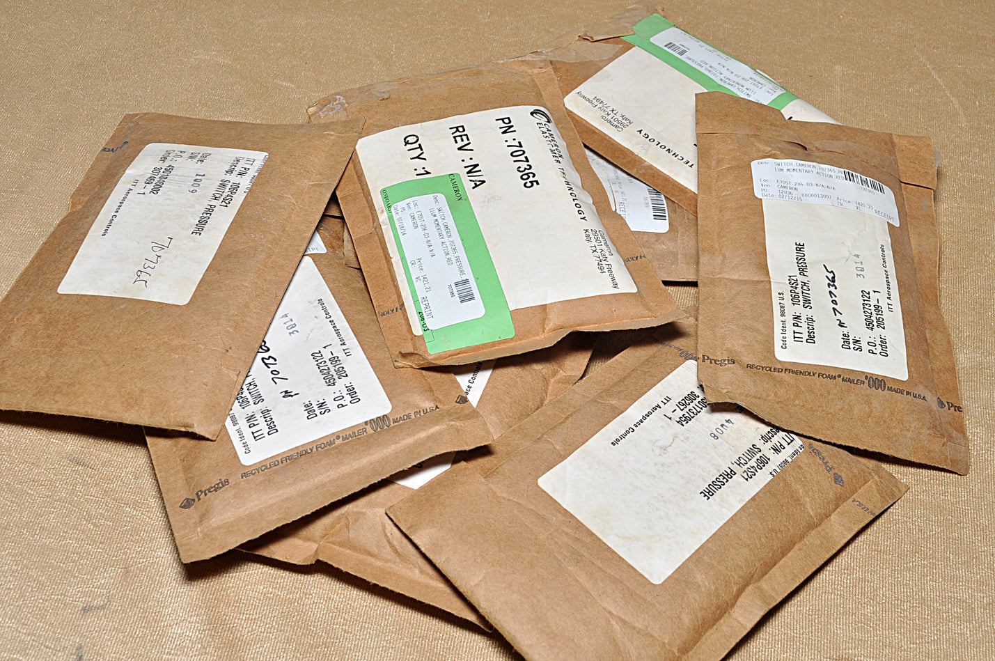 Itt aerospace controls 106p4s21 pressure switch