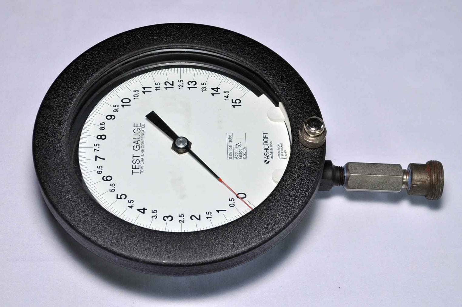 Ashcroft Q-8631 Test Gauge 0.05 Psi Subd