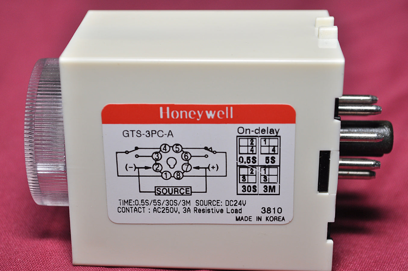 Honeywell timer time relay 0-30 sec