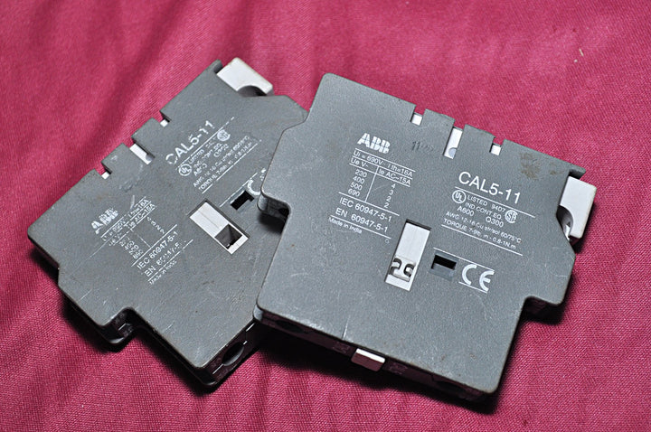 ABB CAL 5-11 AUXILIARY CONTACT BLOCK