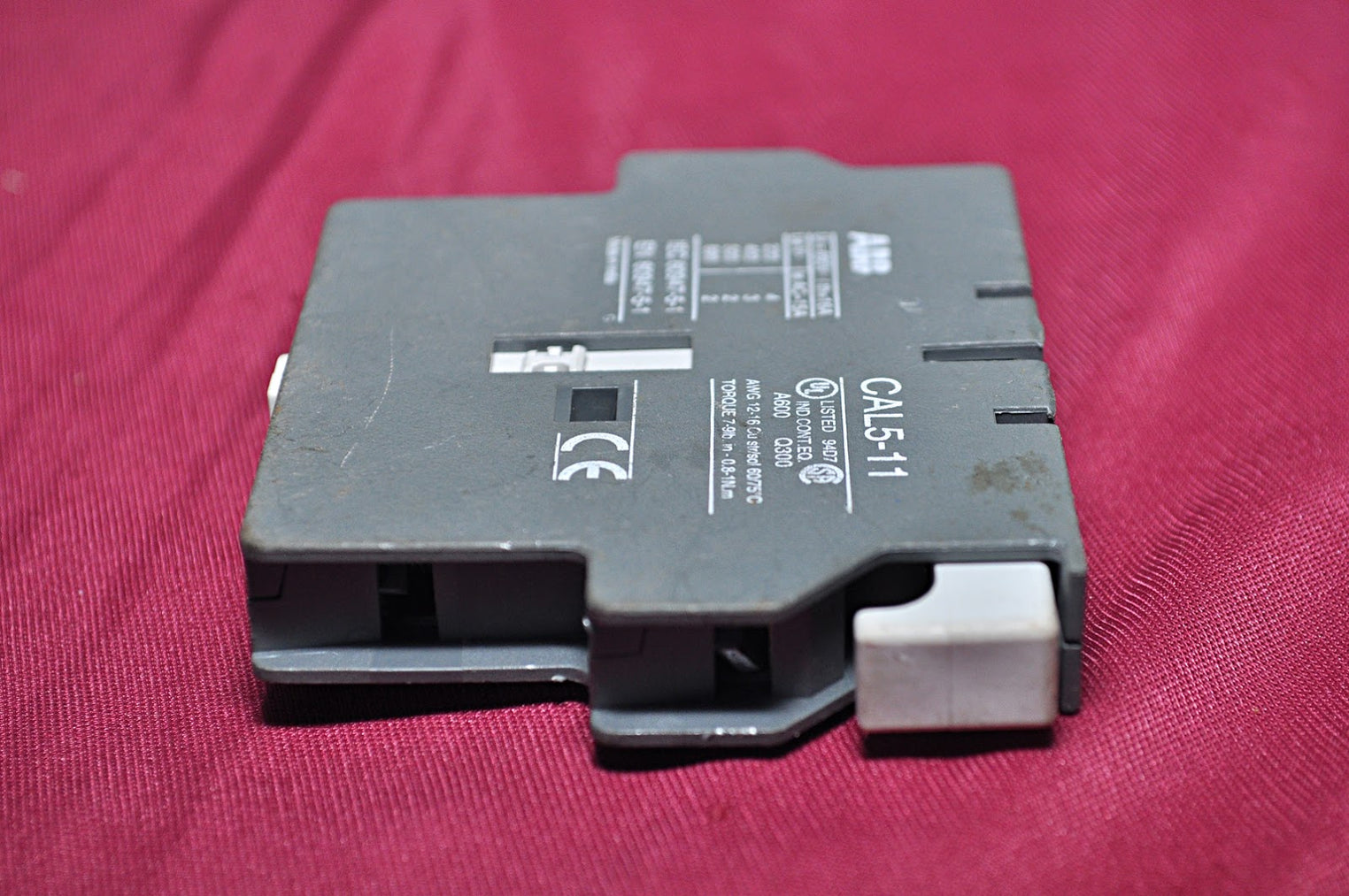 ABB CAL 5-11 AUXILIARY CONTACT BLOCK