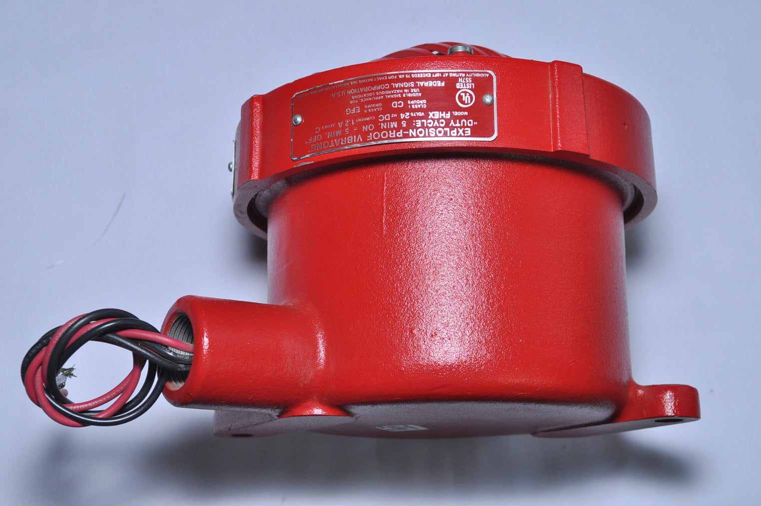 Federal signal fhex explosion proof vibratone horn