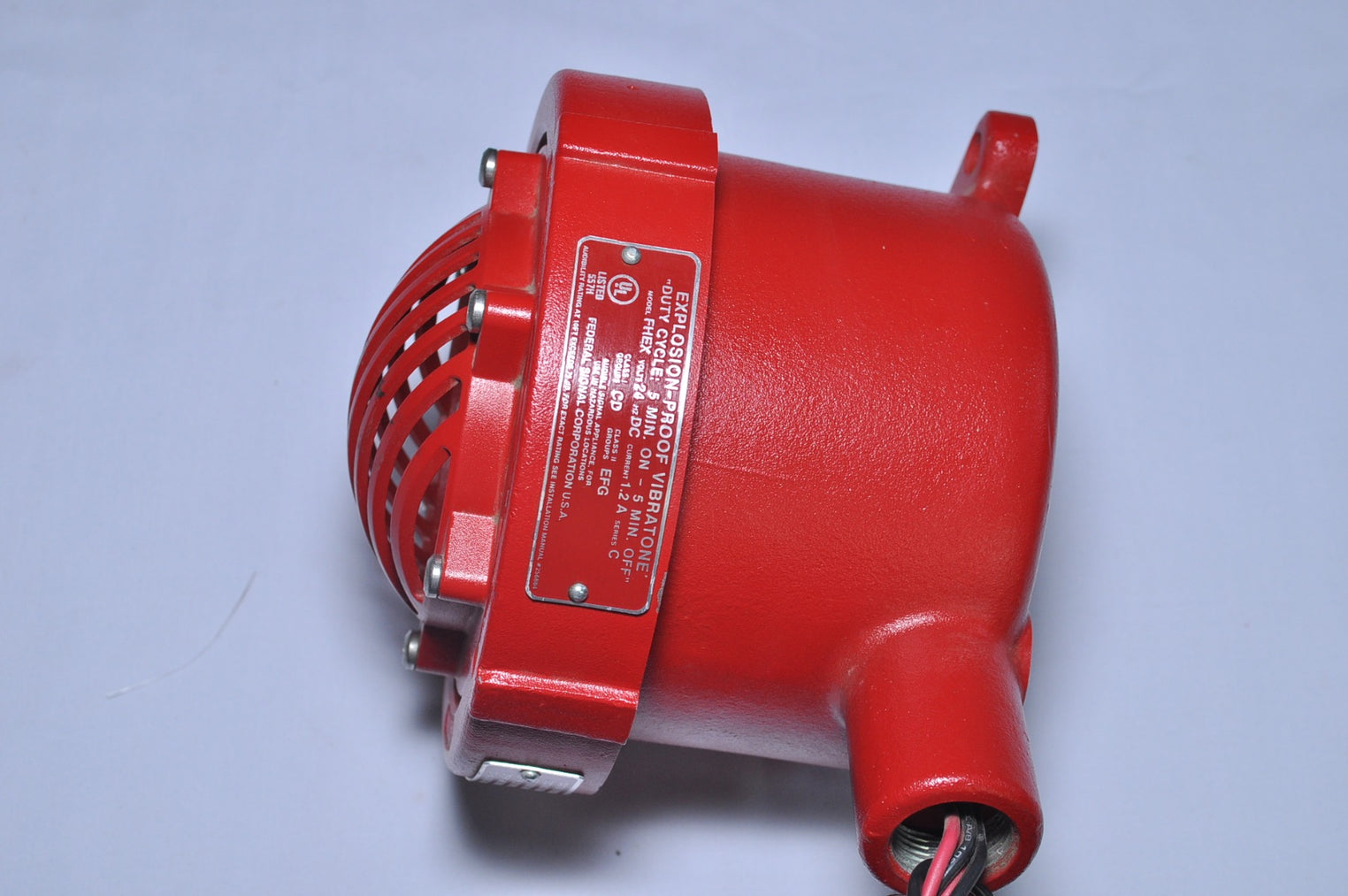 Federal signal fhex explosion proof vibratone horn