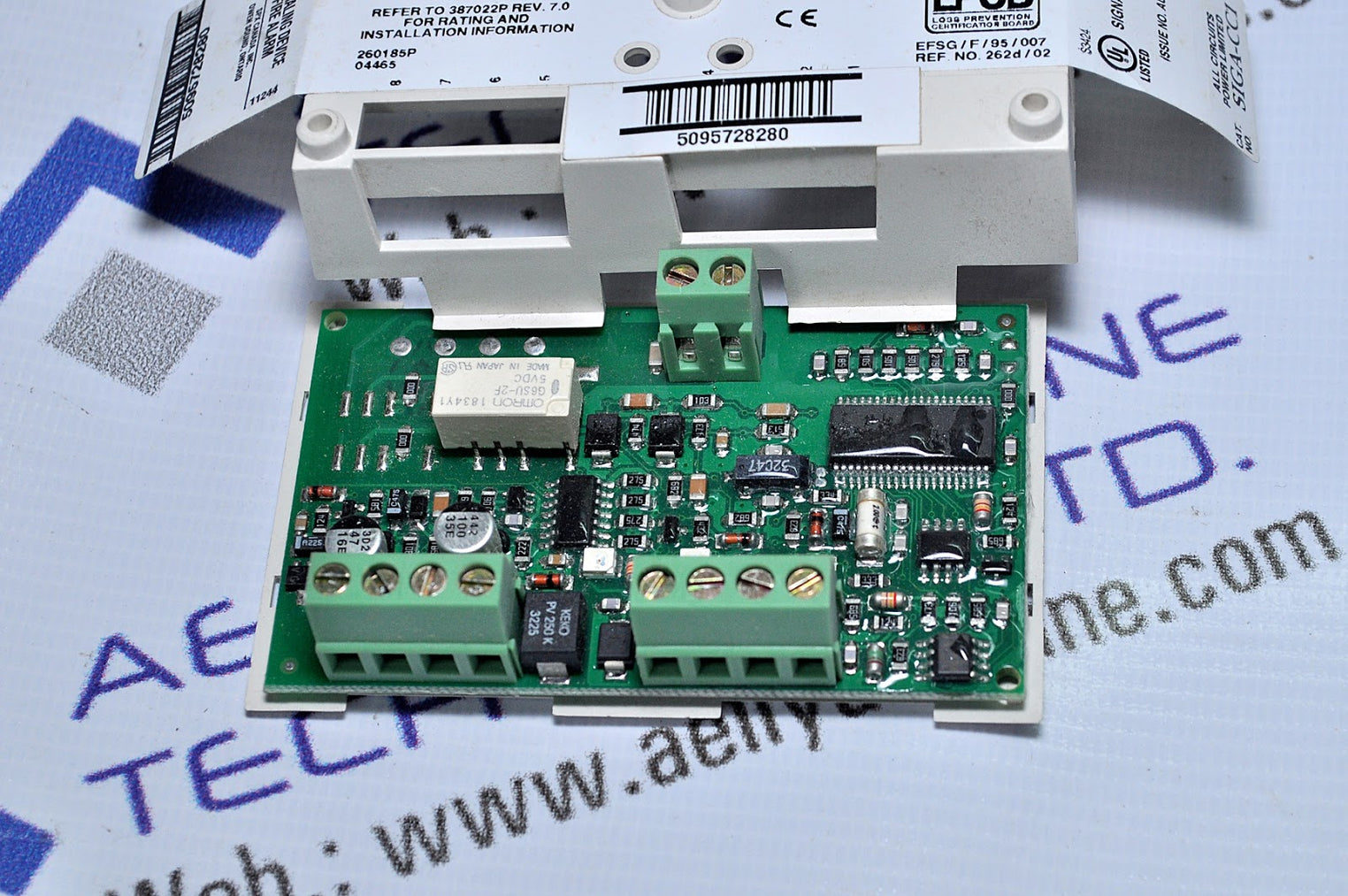 EDWARDS SYSTEMS SIGA-CC1 SINGLE INPUT MODULE