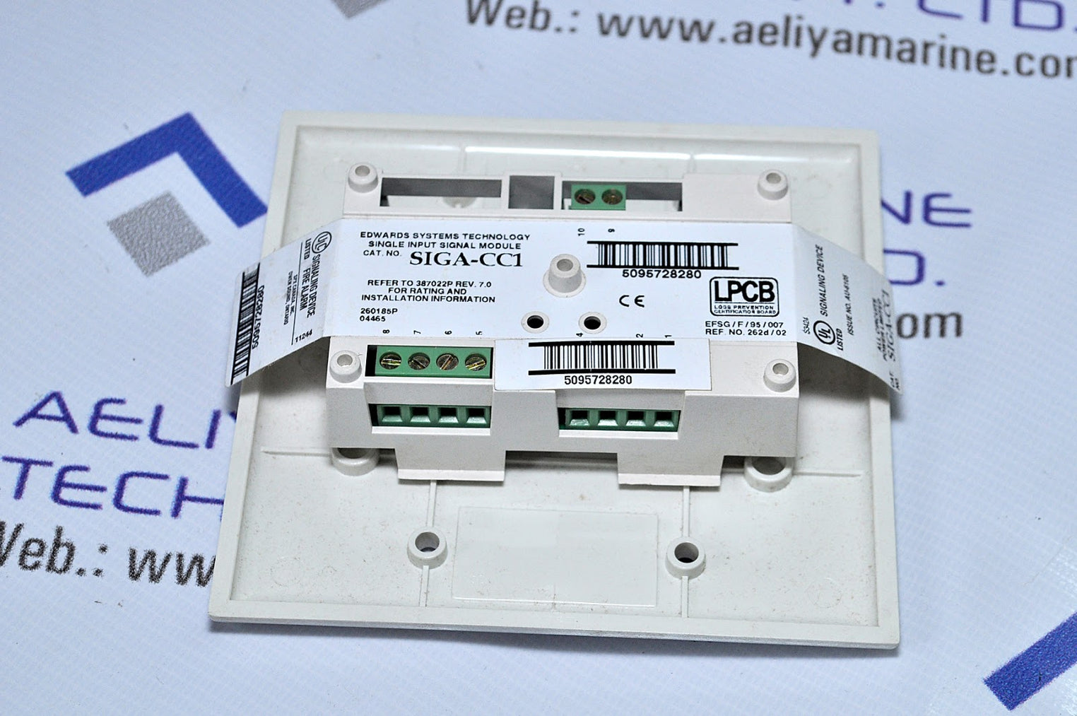 EDWARDS SYSTEMS SIGA-CC1 SINGLE INPUT MODULE