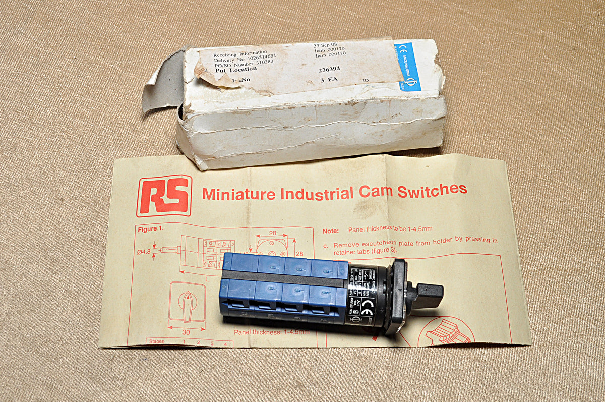 Kraus & naimer rs 236 394 rotary switch