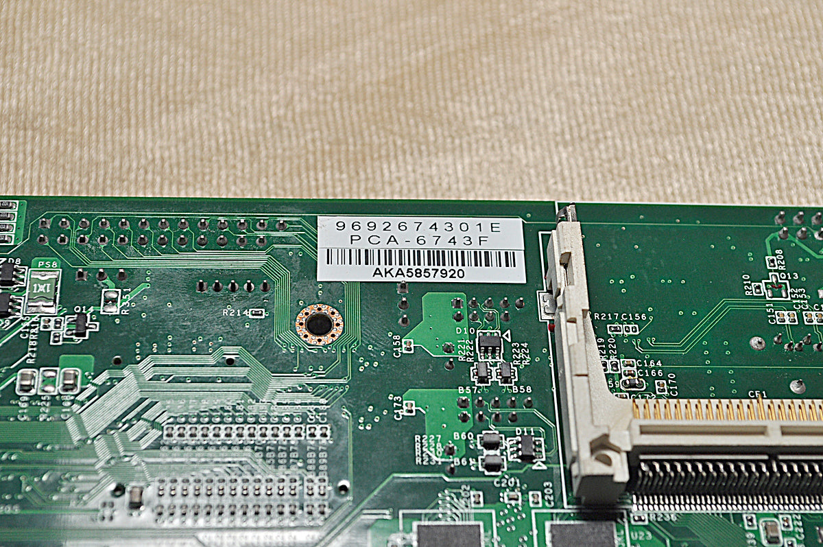 Advantech pca-6743f control board