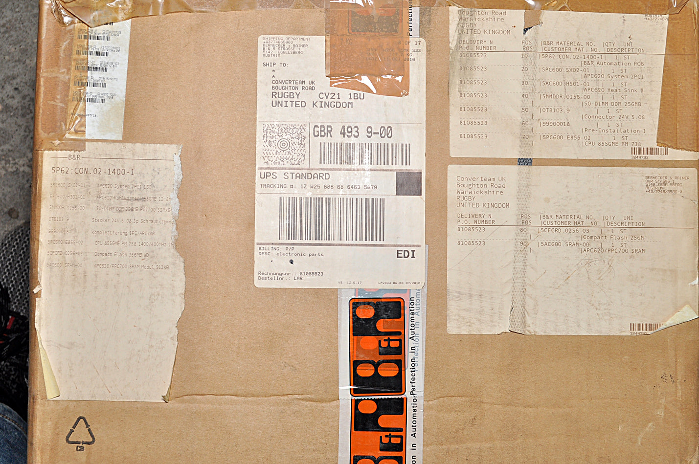 B&r automation pc 5pc600 sx02 01