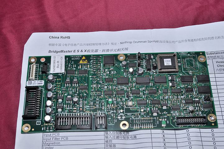 Trigger board t65801801-13 pcb circuit