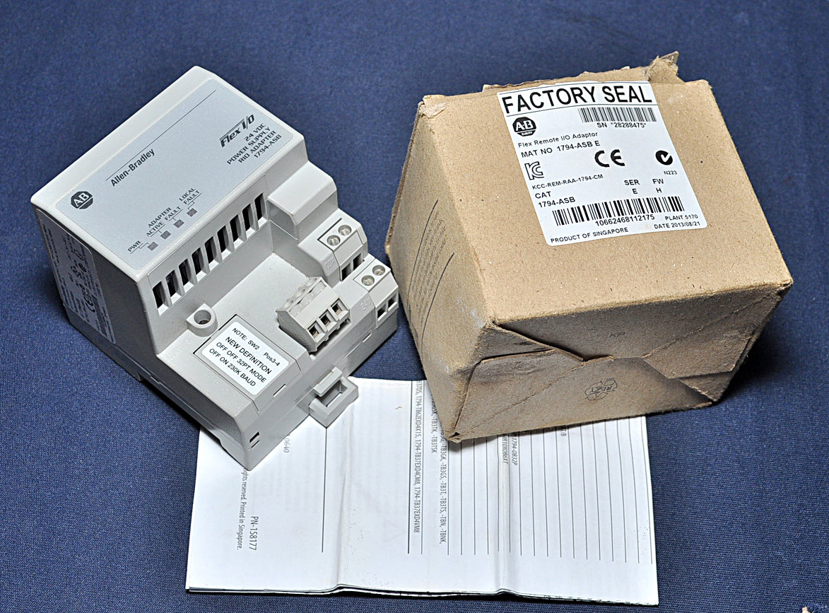 Allen-Bradley 1794-asb e flex remote i/o adapter