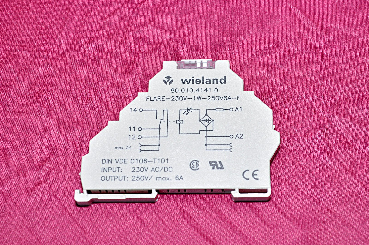 WIELAND 80.010.4141.0 GENERAL PURPOSE RELAYS
