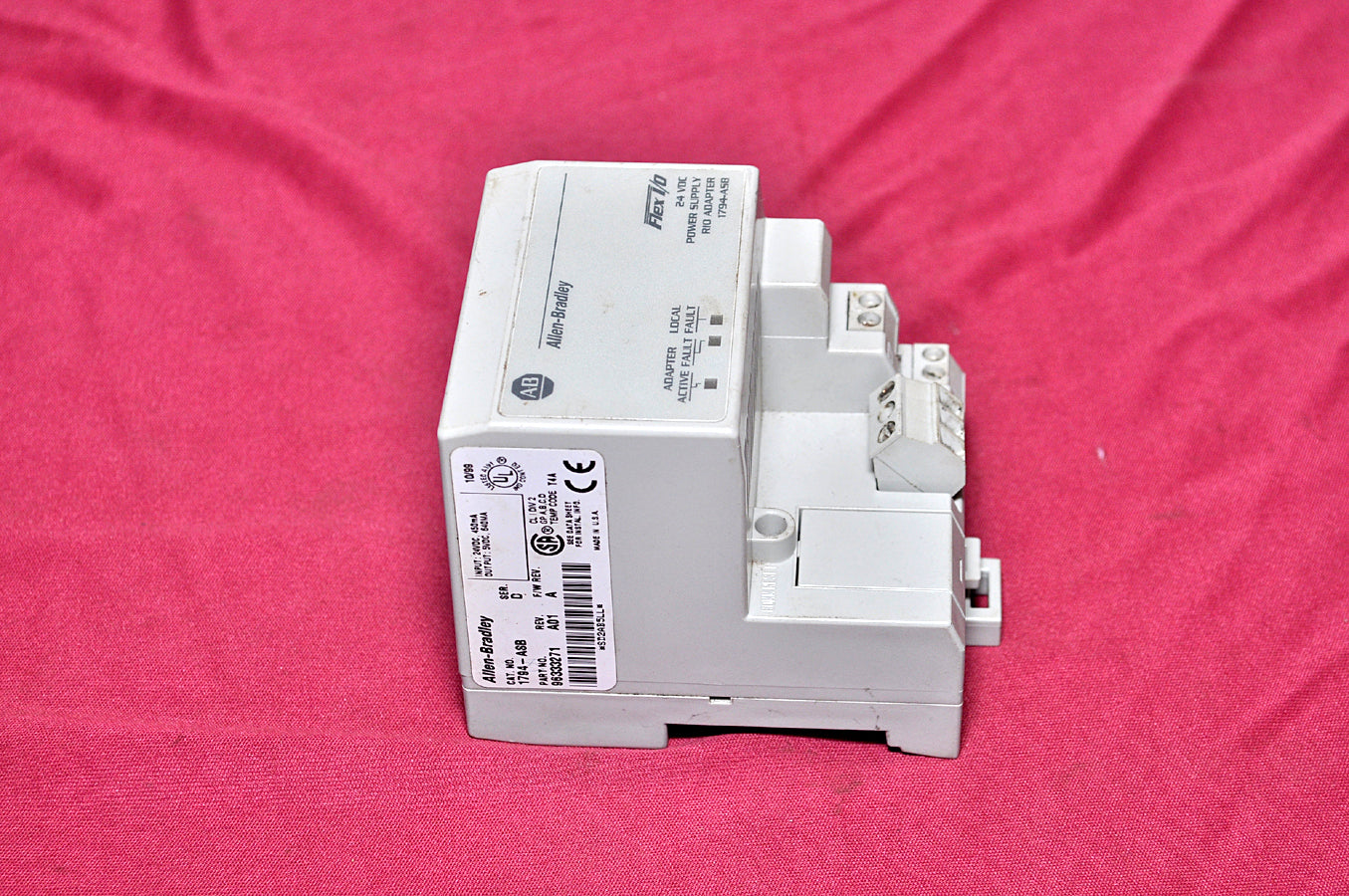 Allen-bradley 1794-asb power supply rio adapter