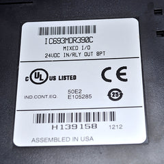 Ge fanuc ic693mdr390c mixed i/o