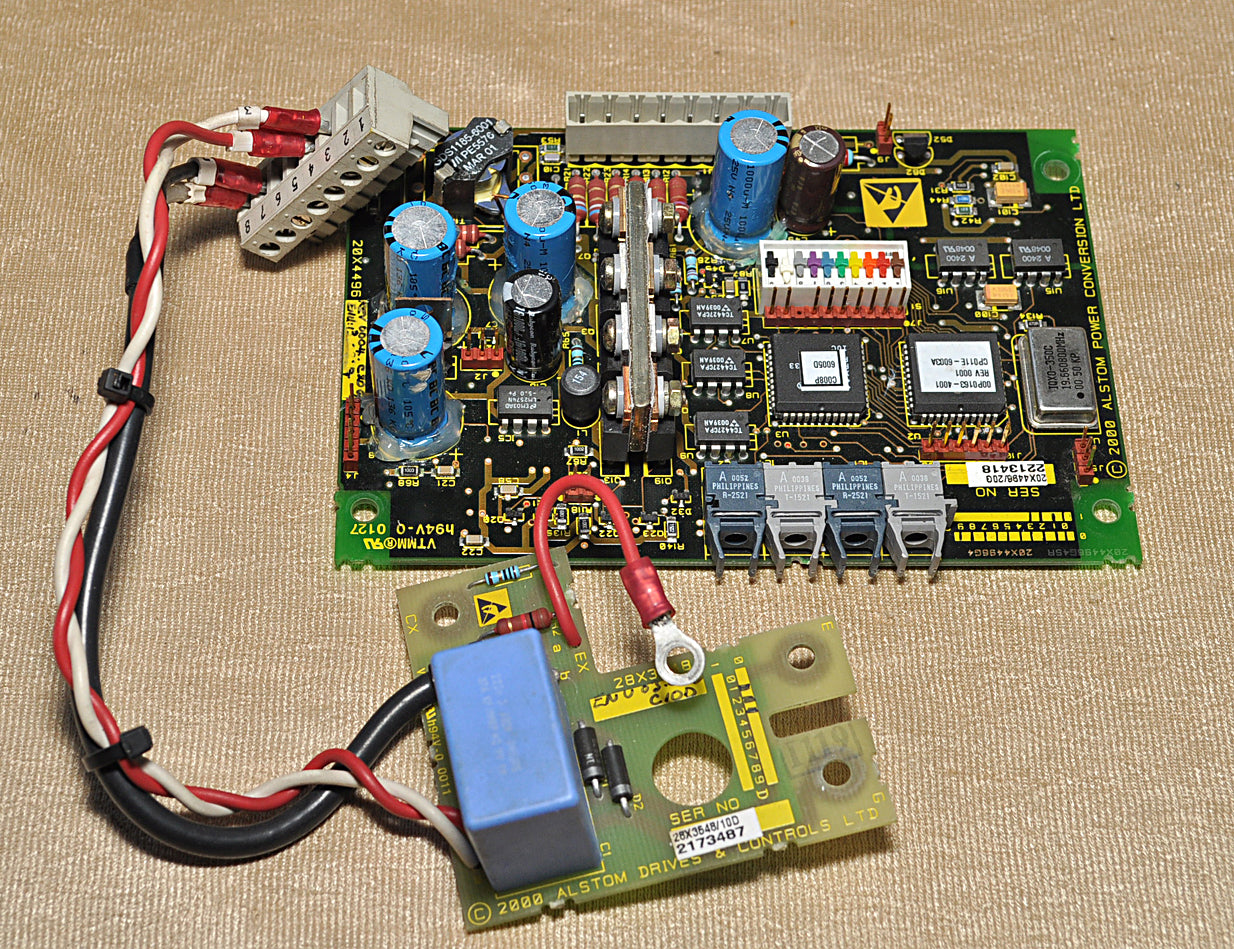 Alstom power conversion 20x4496/20g PCB circuit