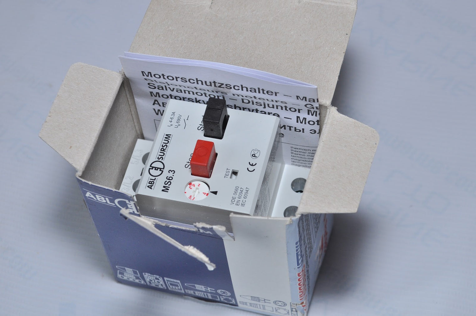 Abl Sursum Ms6.3 Manual Motor Starter