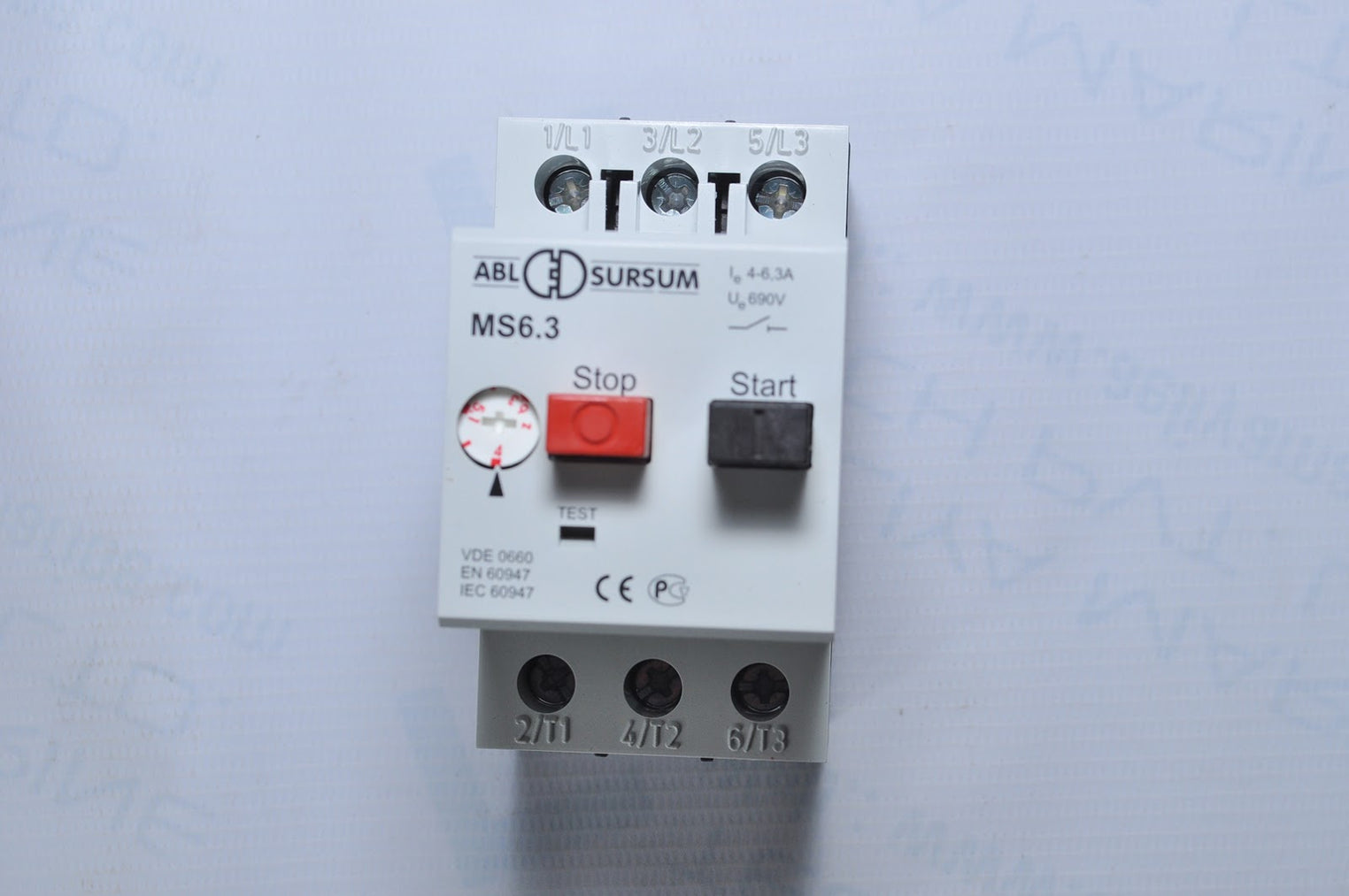 Abl Sursum Ms6.3 Manual Motor Starter