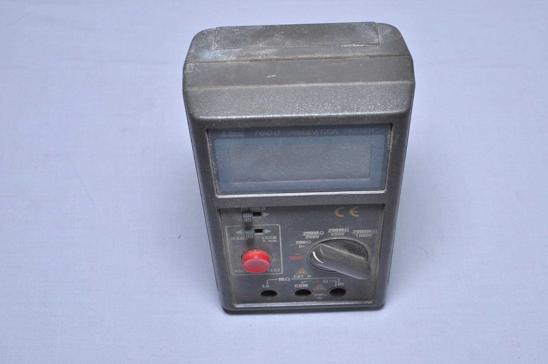 Tes 1600 insulation tester 200m/250v 200m/500v 2000m/1000v