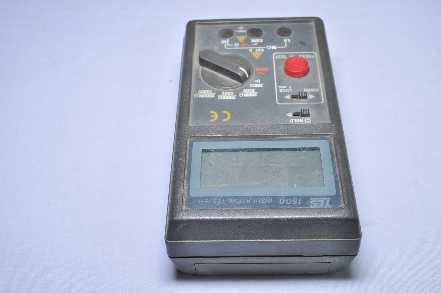 Tes 1600 insulation tester 200m/250v 200m/500v 2000m/1000v