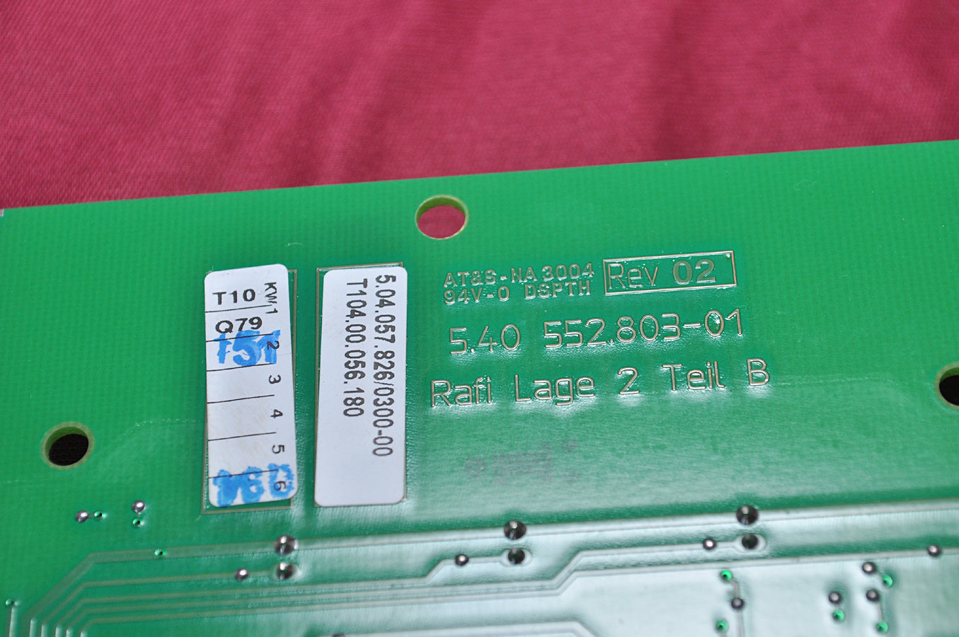 Electrolux genuine parts 489011261 circuit board