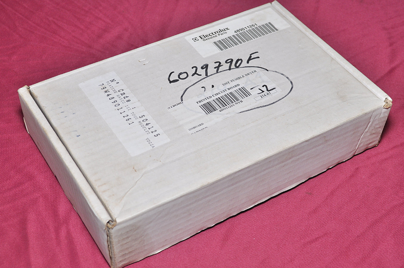 Electrolux genuine parts 489011261 circuit board