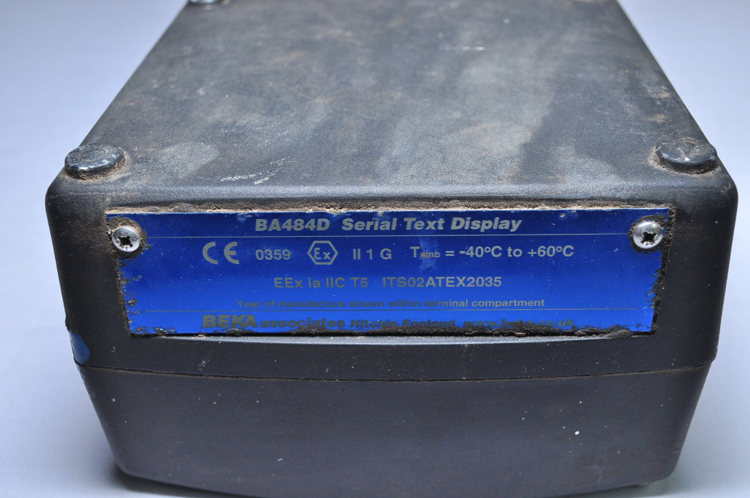 Beka ba484d serial text display