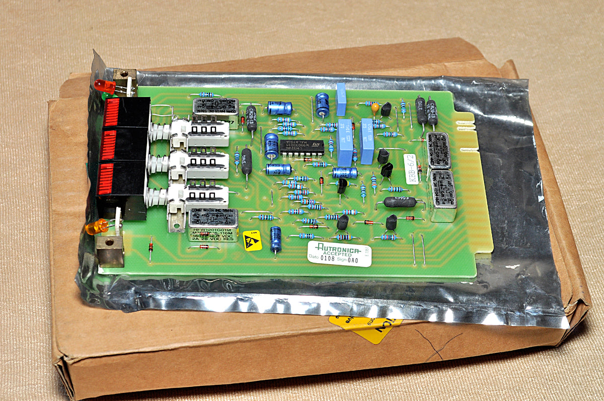 Autronica kbb-6/2 pcb circuit