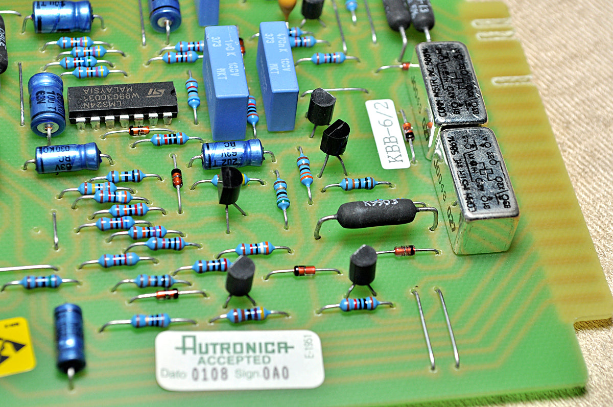 Autronica kbb-6/2 pcb circuit