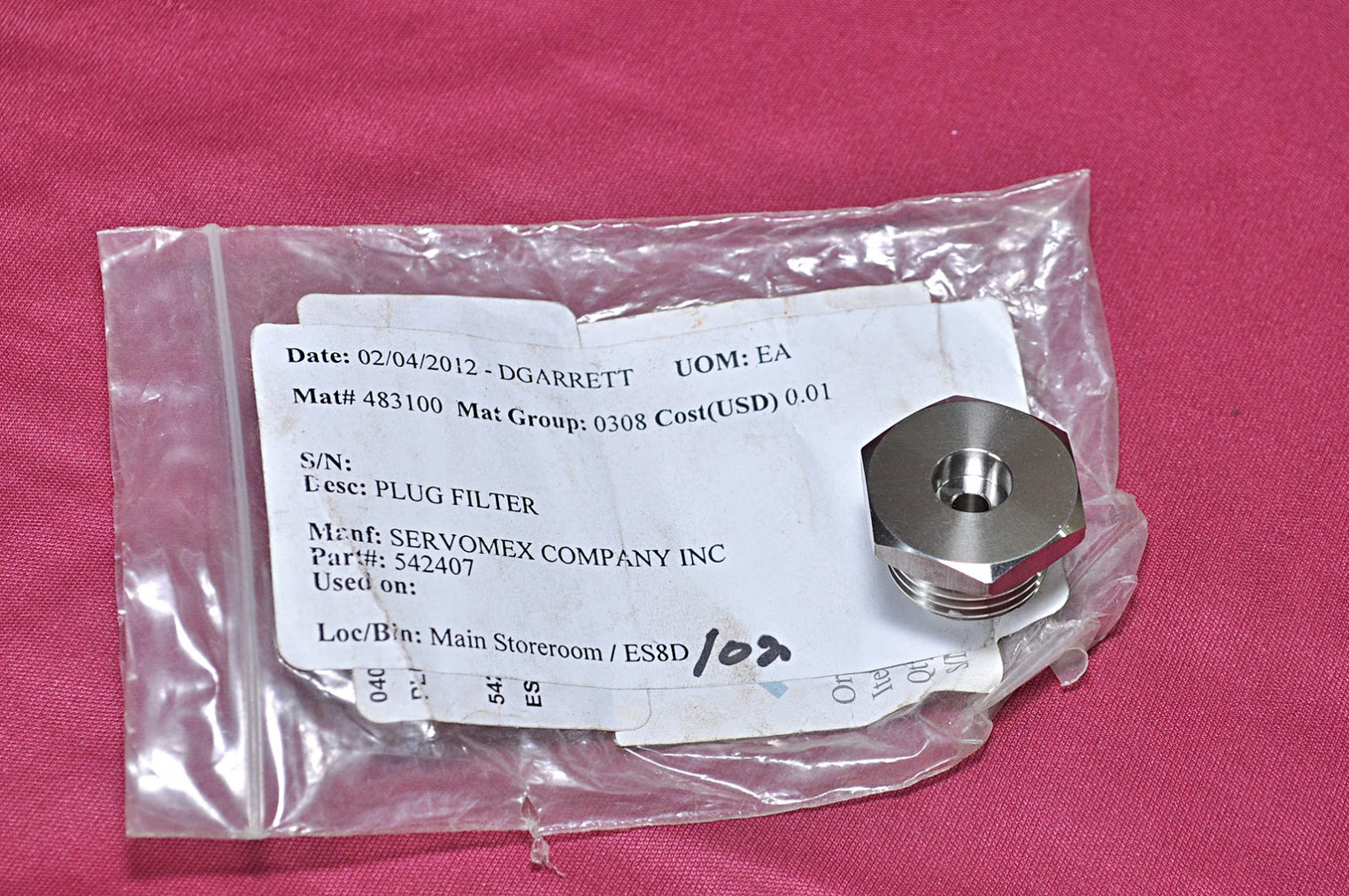 GENUINE OIL DRAIN FILTER PLUG