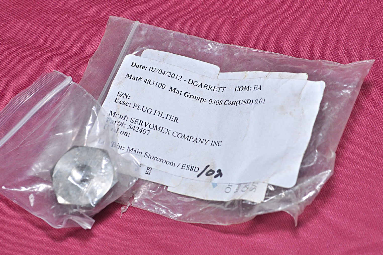 GENUINE OIL DRAIN FILTER PLUG