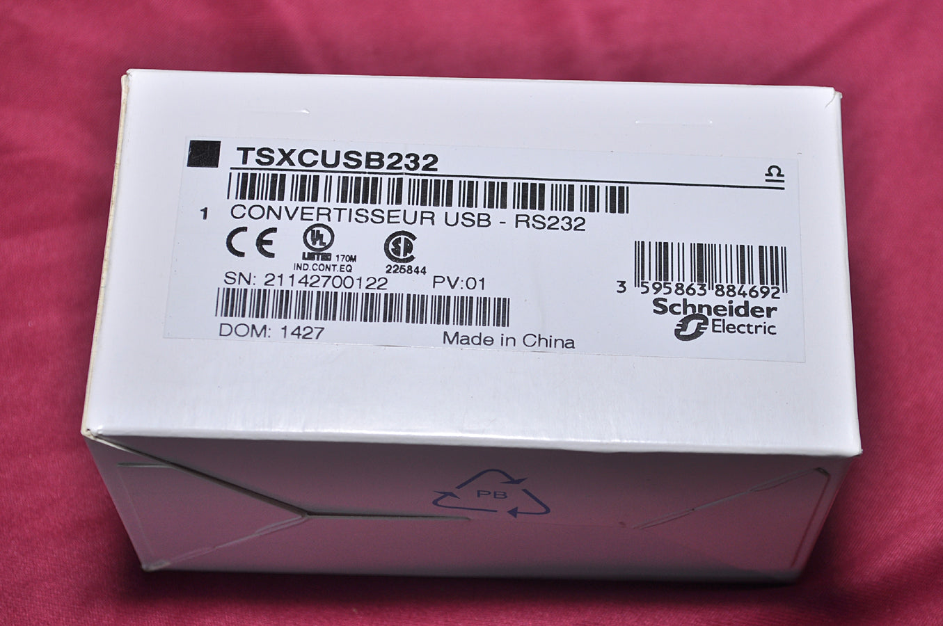 Telemecanique schneider electric tsxcusb232 cable