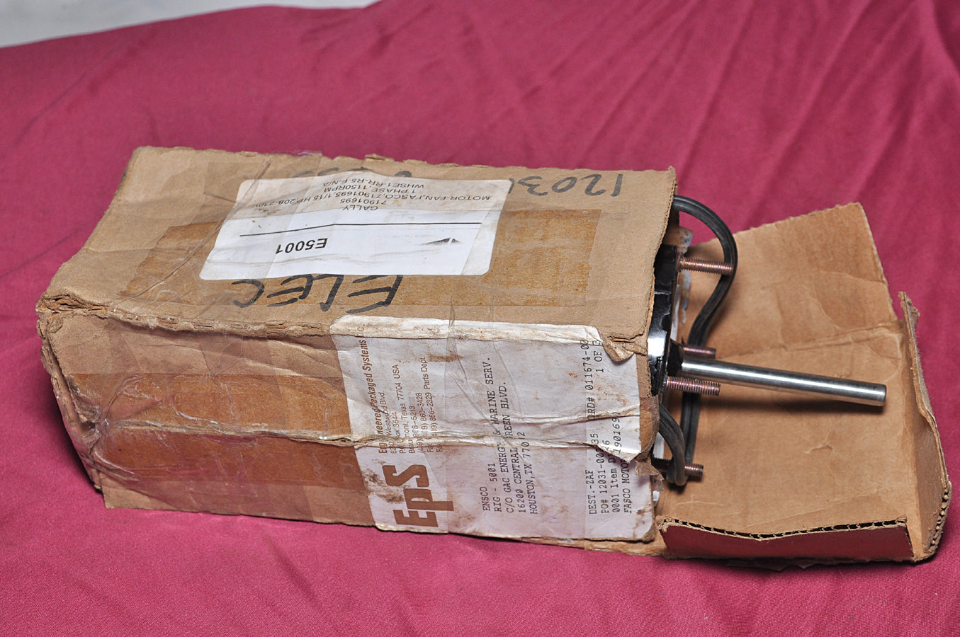 Fasco d1126 oem replacement fan motor