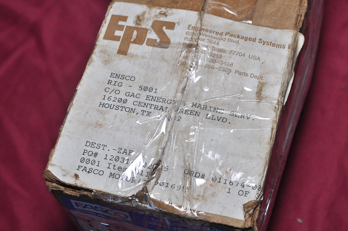Fasco d1126 oem replacement fan motor