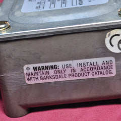 Barksdale 9048-6 pressure switch