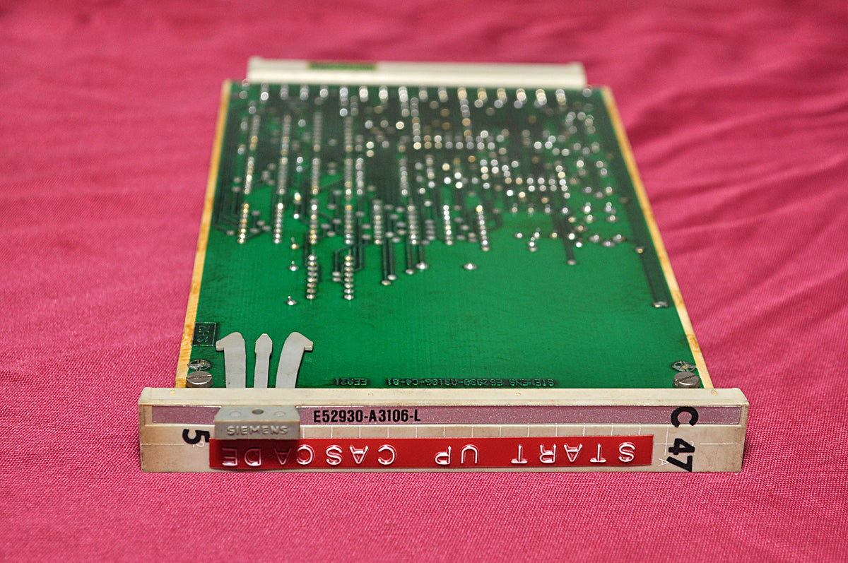Siemens e52930 a3106 l pcb circuit