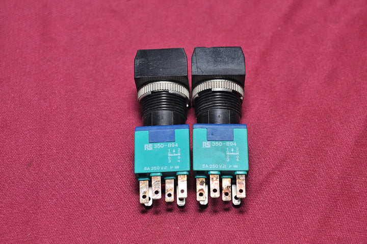 Rs 350-894 rectangular momentary push button