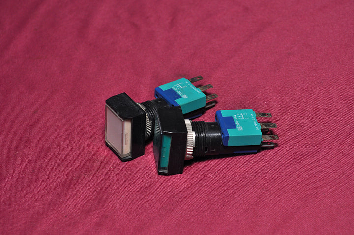 Rs 350-894 rectangular momentary push button