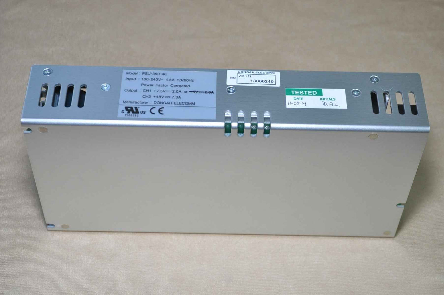 Dongah psu-350-48 power supply