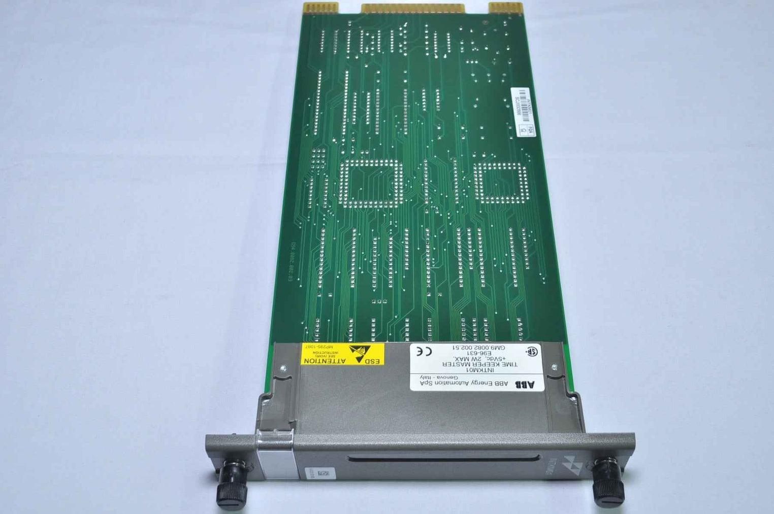 Abb Bailey Intkm01 Time Keeper Master Plc Module Gm9.0082.002.51