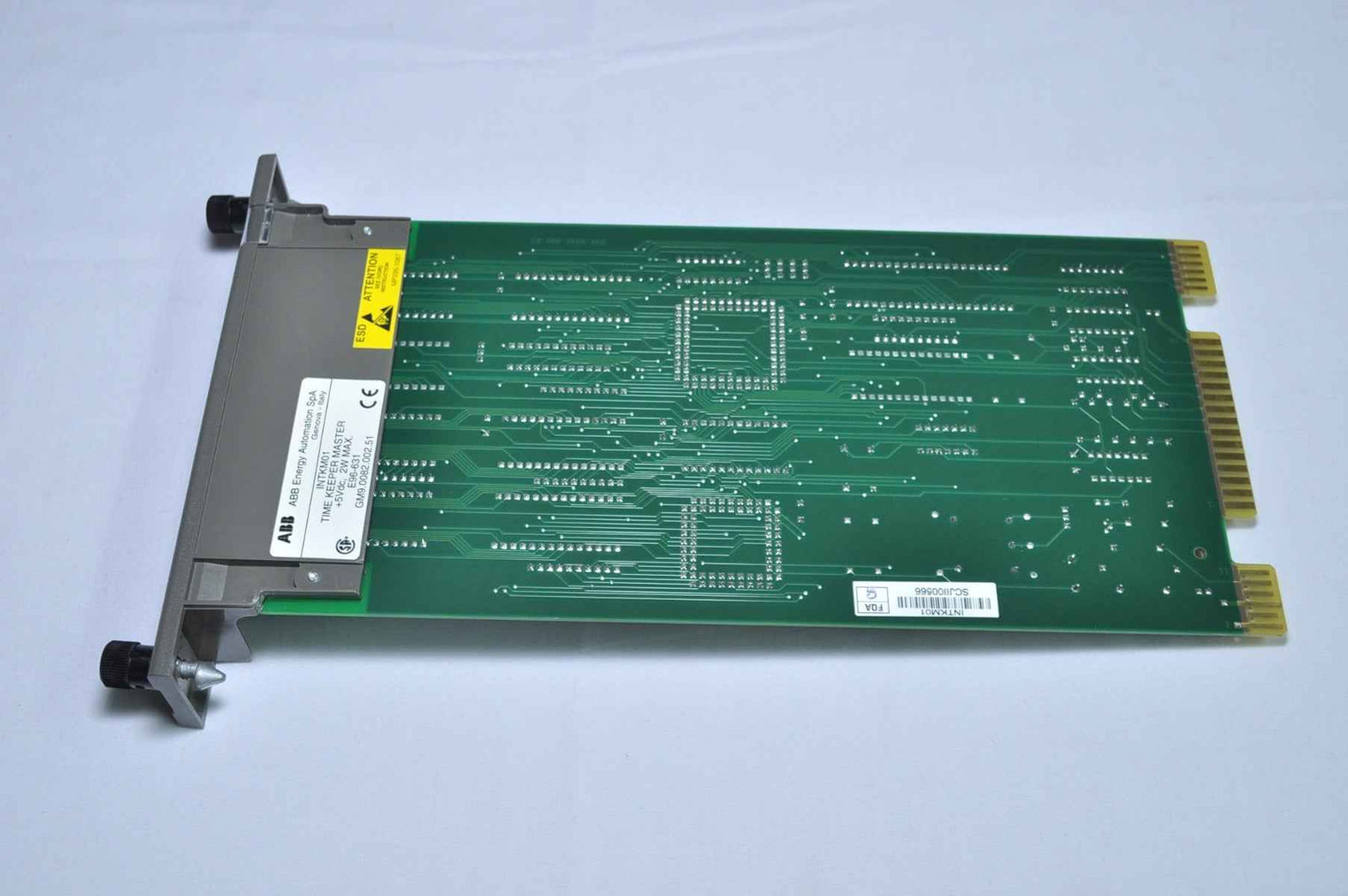 Abb Bailey Intkm01 Time Keeper Master Plc Module Gm9.0082.002.51