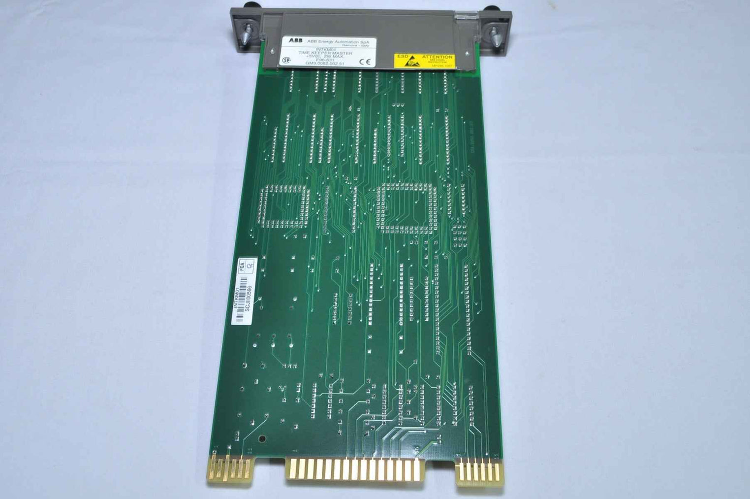 Abb Bailey Intkm01 Time Keeper Master Plc Module Gm9.0082.002.51