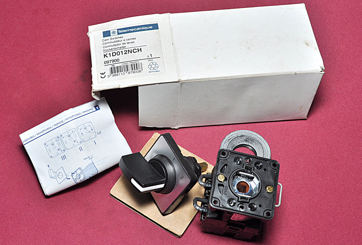 Telemecanique cam switches k1d012nch