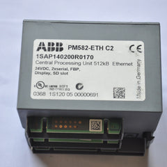 Abb Pm582-eth C2 Central Processing Unit 512Kb Ethernet 1Sap140200R0170
