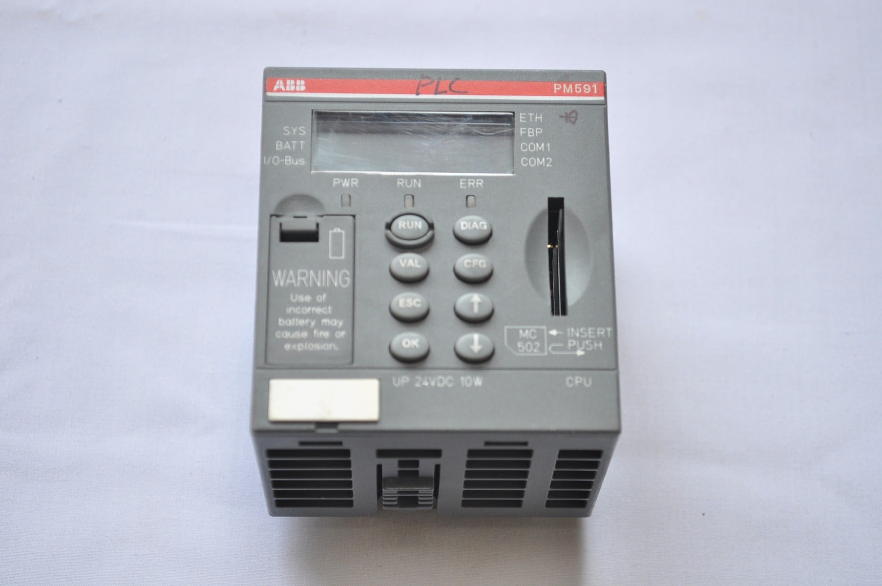 Abb Pm591-eth C2 1Sap150100R0170 Central Processing Unit
