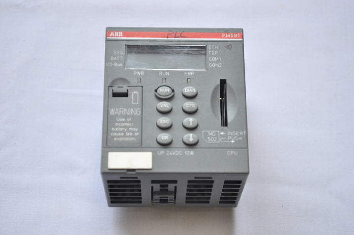 Abb Pm591-eth C2 1Sap150100R0170 Central Processing Unit