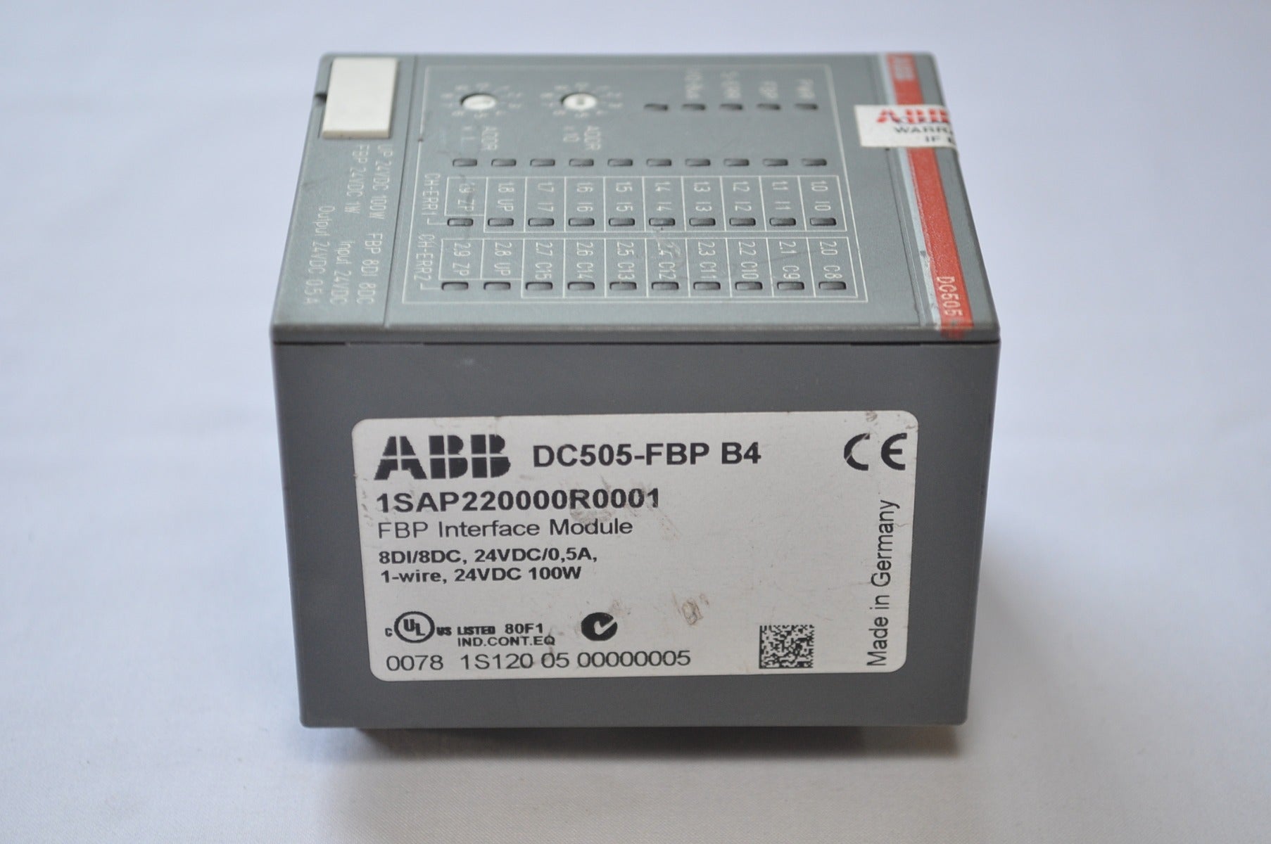 Abb Dc505-fbp B4 1Sap220000R0001 Fbp Interface Module